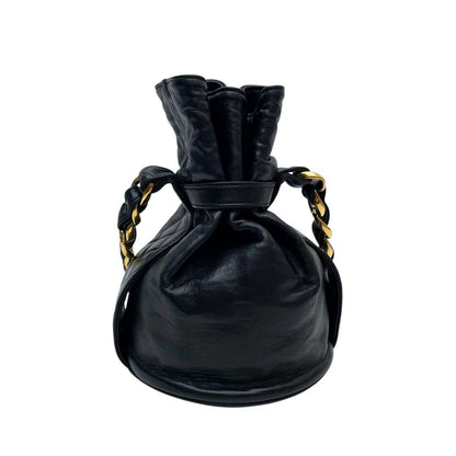 Good Quality Chanel Lambskin Drawstring Chain Shoulder Hand Bag