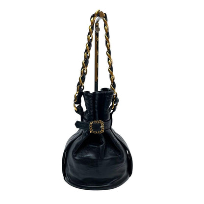 Good Quality Chanel Lambskin Drawstring Chain Shoulder Hand Bag