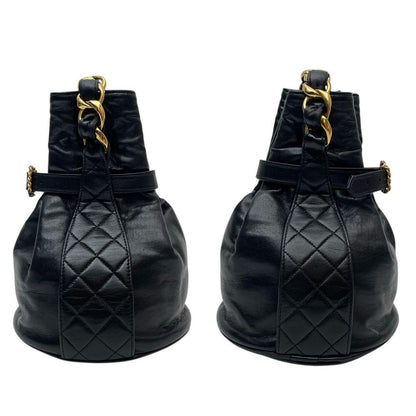 Good Quality Chanel Lambskin Drawstring Chain Shoulder Hand Bag