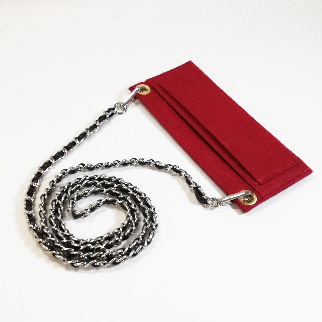 Chanel Caviar Quilted Wallet Black Silver — view 6