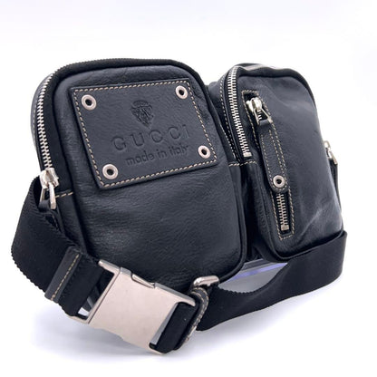 Gucci Belt Bag Leather Black All