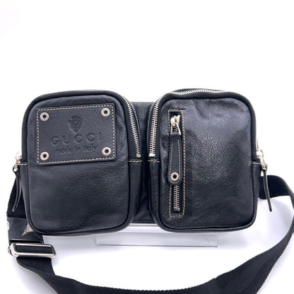 Gucci Belt Bag Leather Black All — view 2
