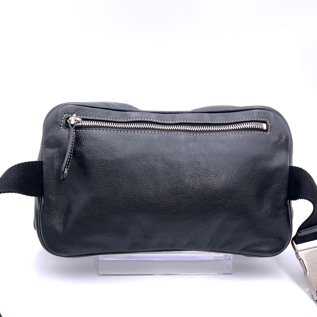 Gucci Belt Bag Leather Black All — view 3