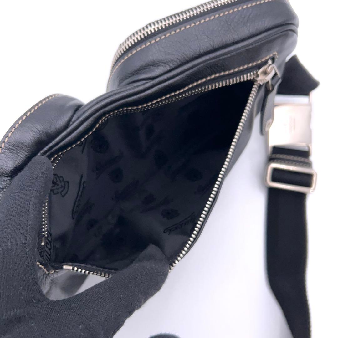 Gucci Belt Bag Leather Black All — view 5