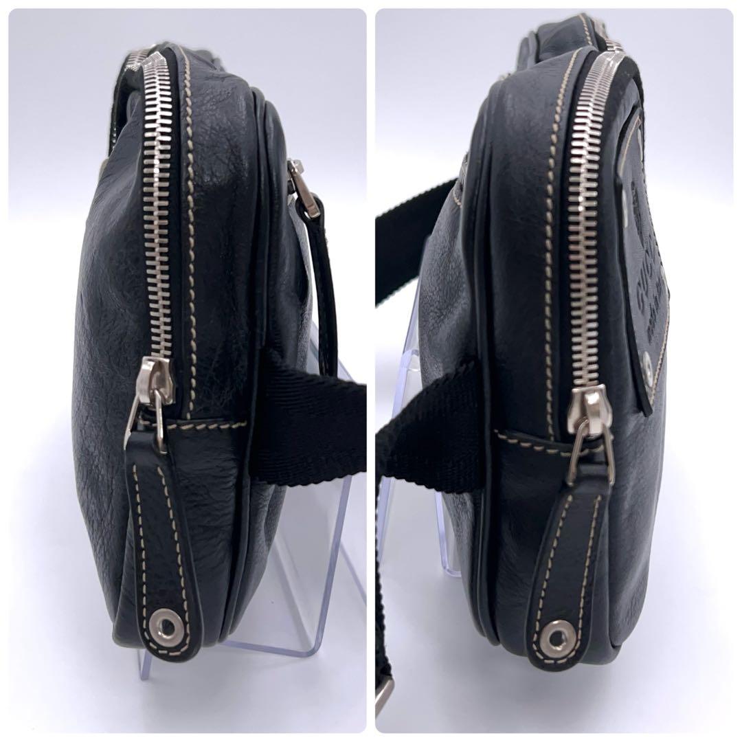 Gucci Belt Bag Leather Black All — view 8