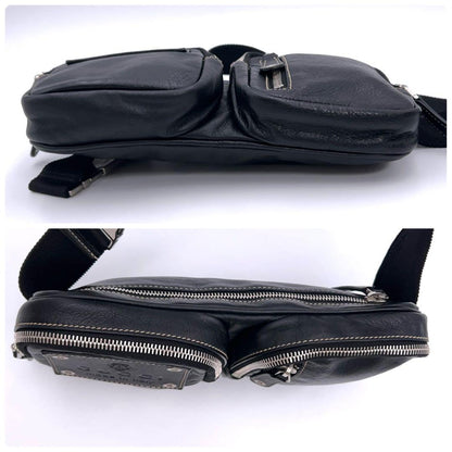 Gucci Belt Bag Leather Black All — view 9