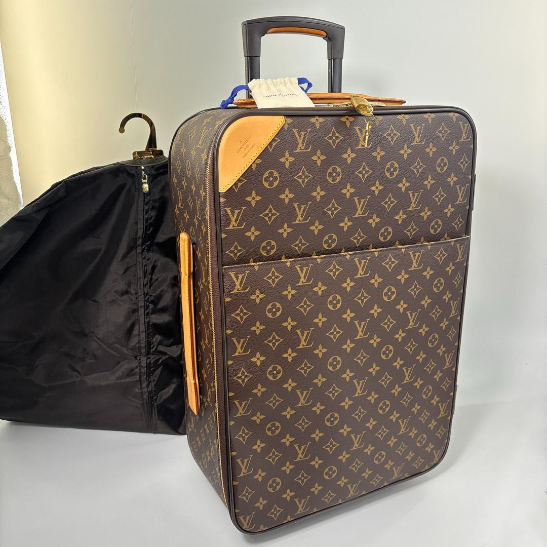 Louis Vuitton Super Monogram Pegase 55 Travel Bag — view 3