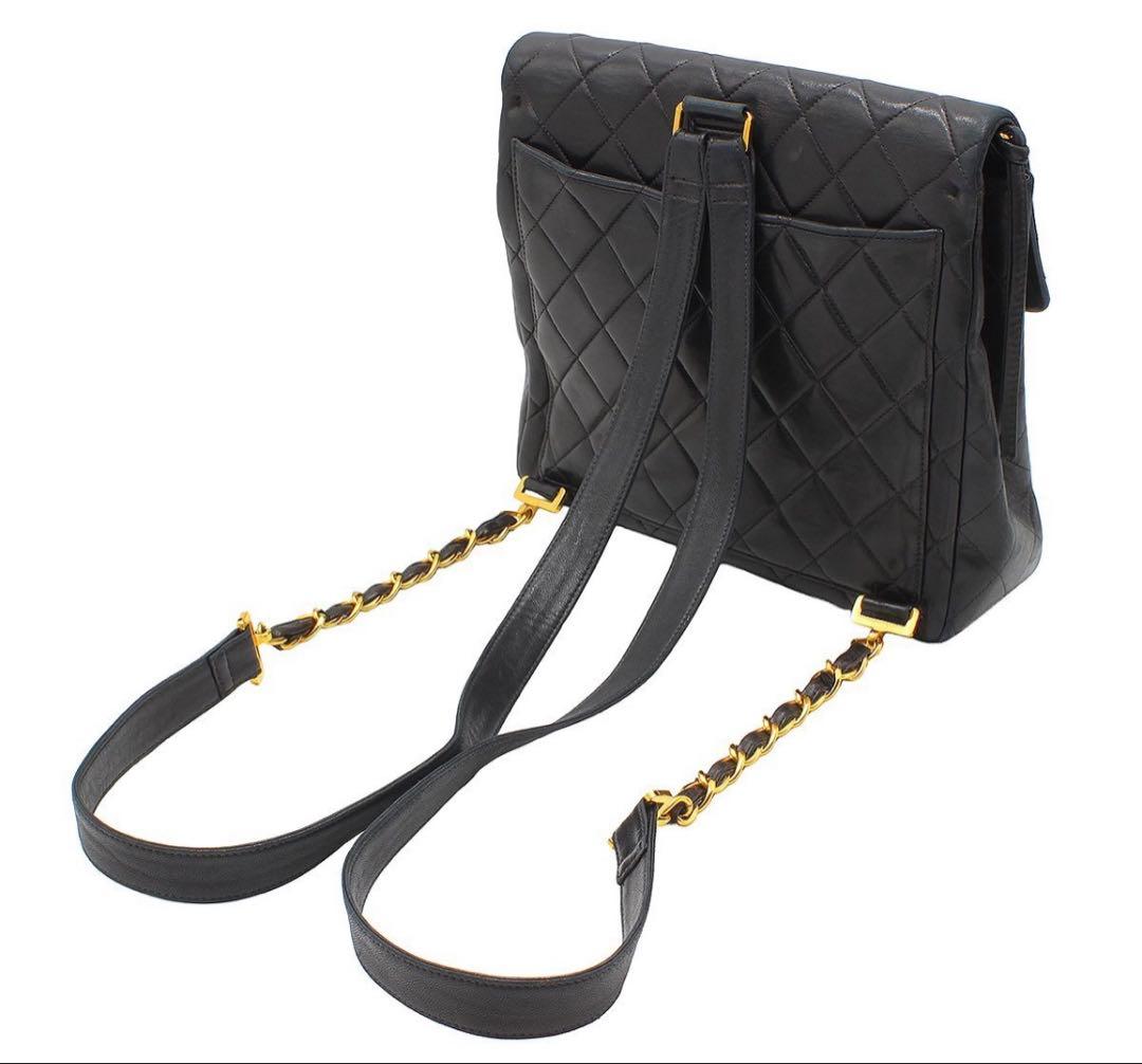 Chanel Quilted Leather Backpack — view 4