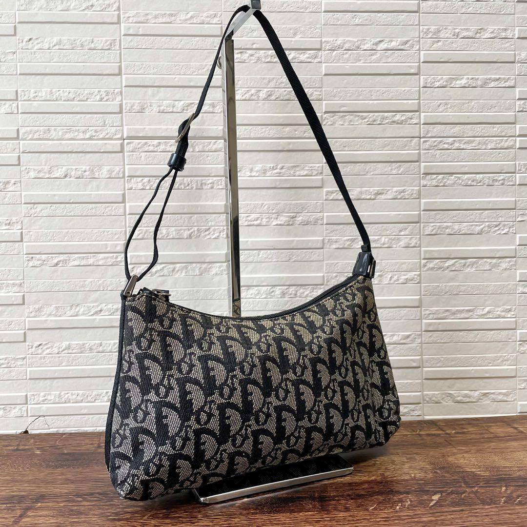 Dior Trotter Canvas Shoulder Bag Pouch
