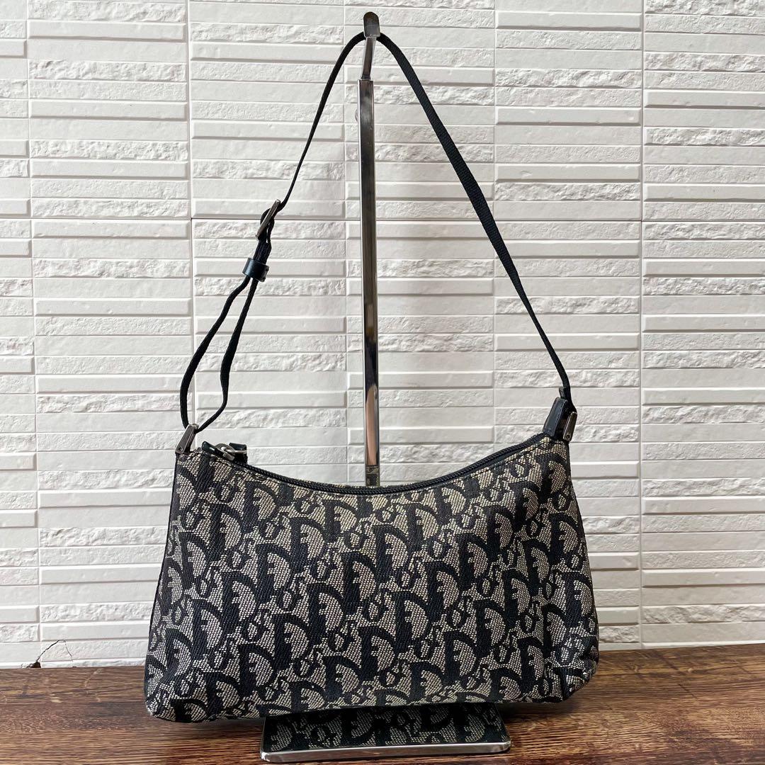 Dior Trotter Canvas Shoulder Bag Pouch — view 2