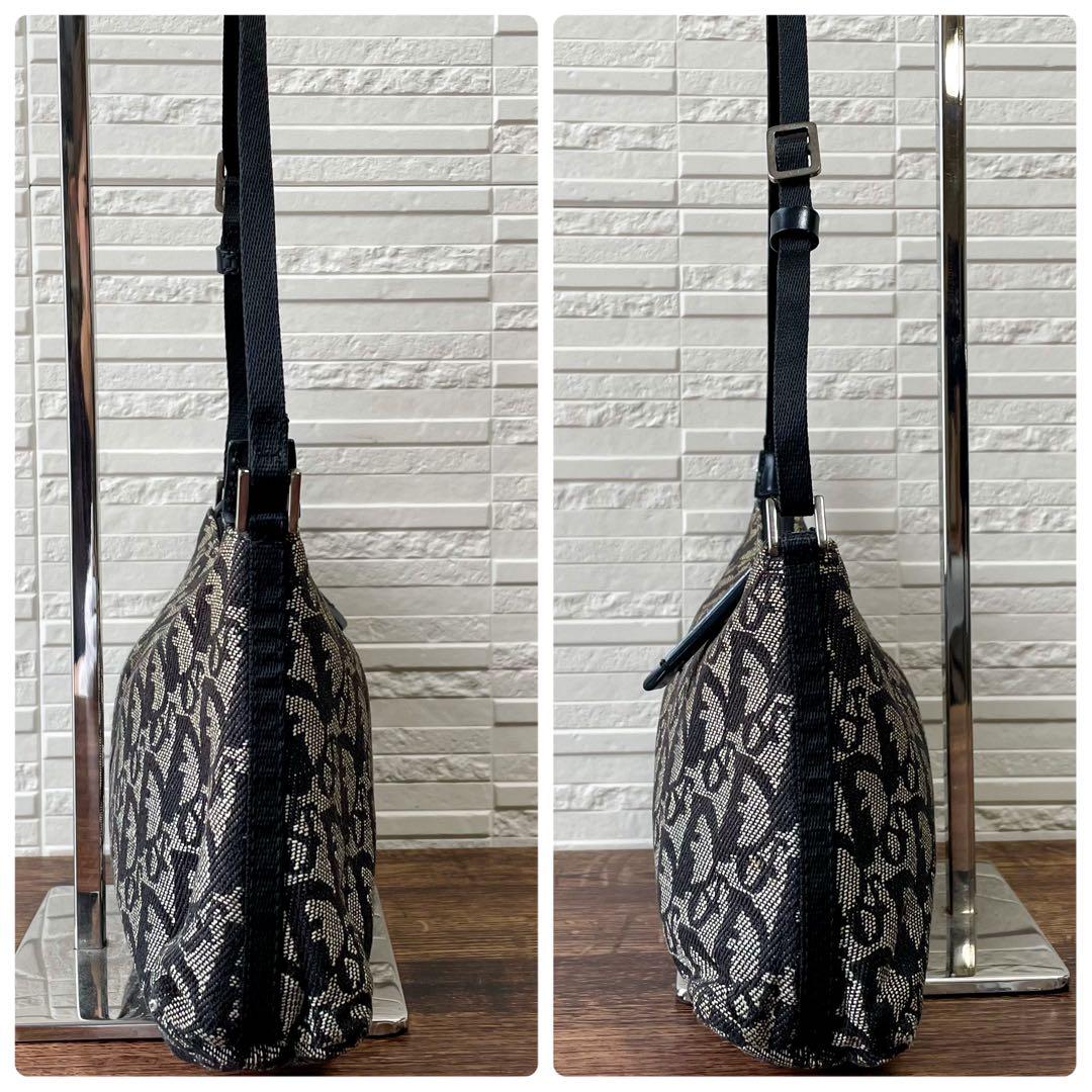 Dior Trotter Canvas Shoulder Bag Pouch — view 4