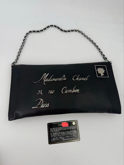 Chanel Lambskin Envelope Clutch