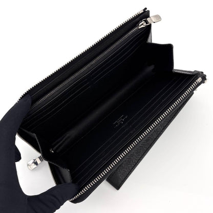 Louis Vuitton Taiga Zippy Dragonne L-shaped Zipper Wallet Clutch — view 3