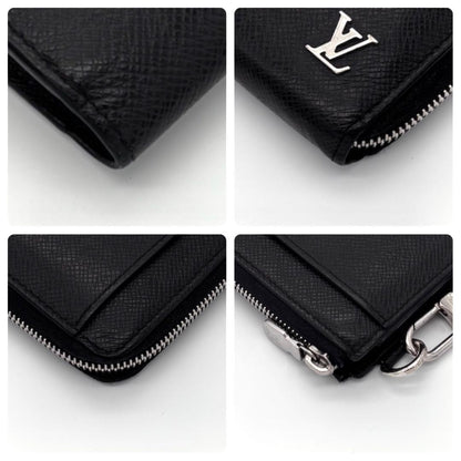 Louis Vuitton Taiga Zippy Dragonne L-shaped Zipper Wallet Clutch — view 6