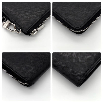 Louis Vuitton Taiga Zippy Dragonne L-shaped Zipper Wallet Clutch — view 7