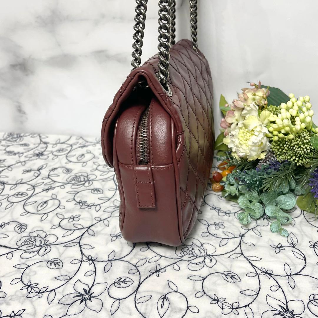 Chanel Double Flap Quilted Fringe Bag