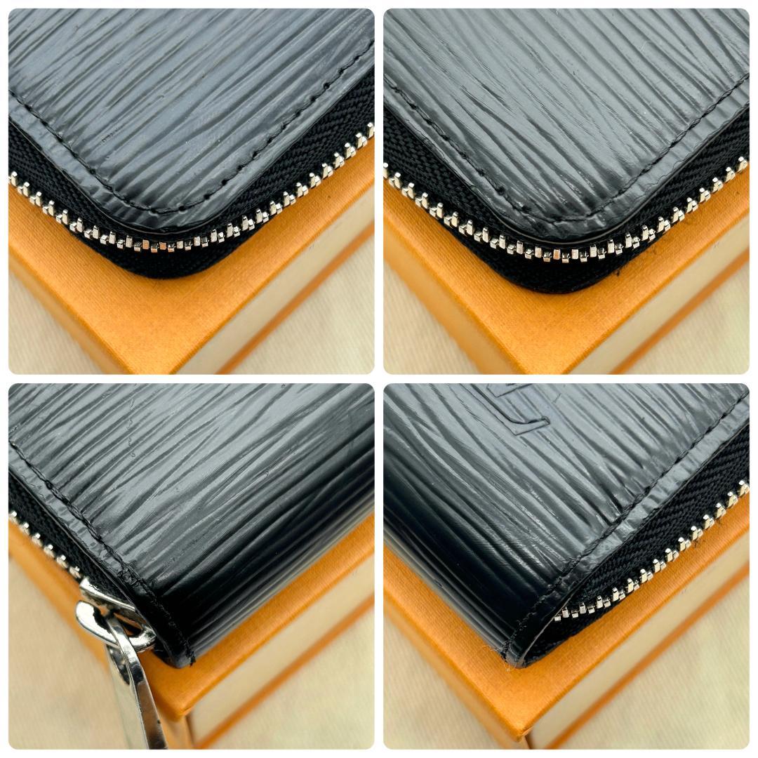 Louis Vuitton Epi Zippy Wallet Noir