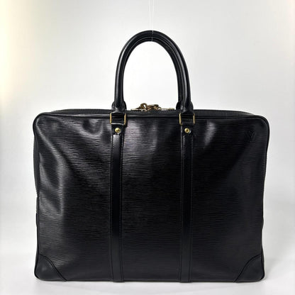 Louis Vuitton Epi Porte Documents Pdv Black Business Bag — view 5