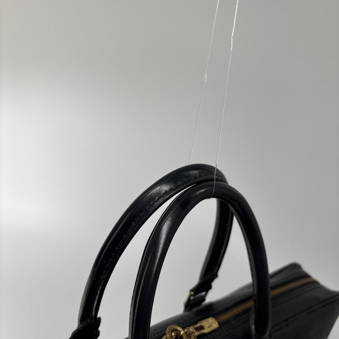 Louis Vuitton Epi Porte Documents Pdv Black Business Bag — view 6