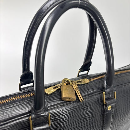 Louis Vuitton Epi Porte Documents Pdv Black Business Bag — view 7