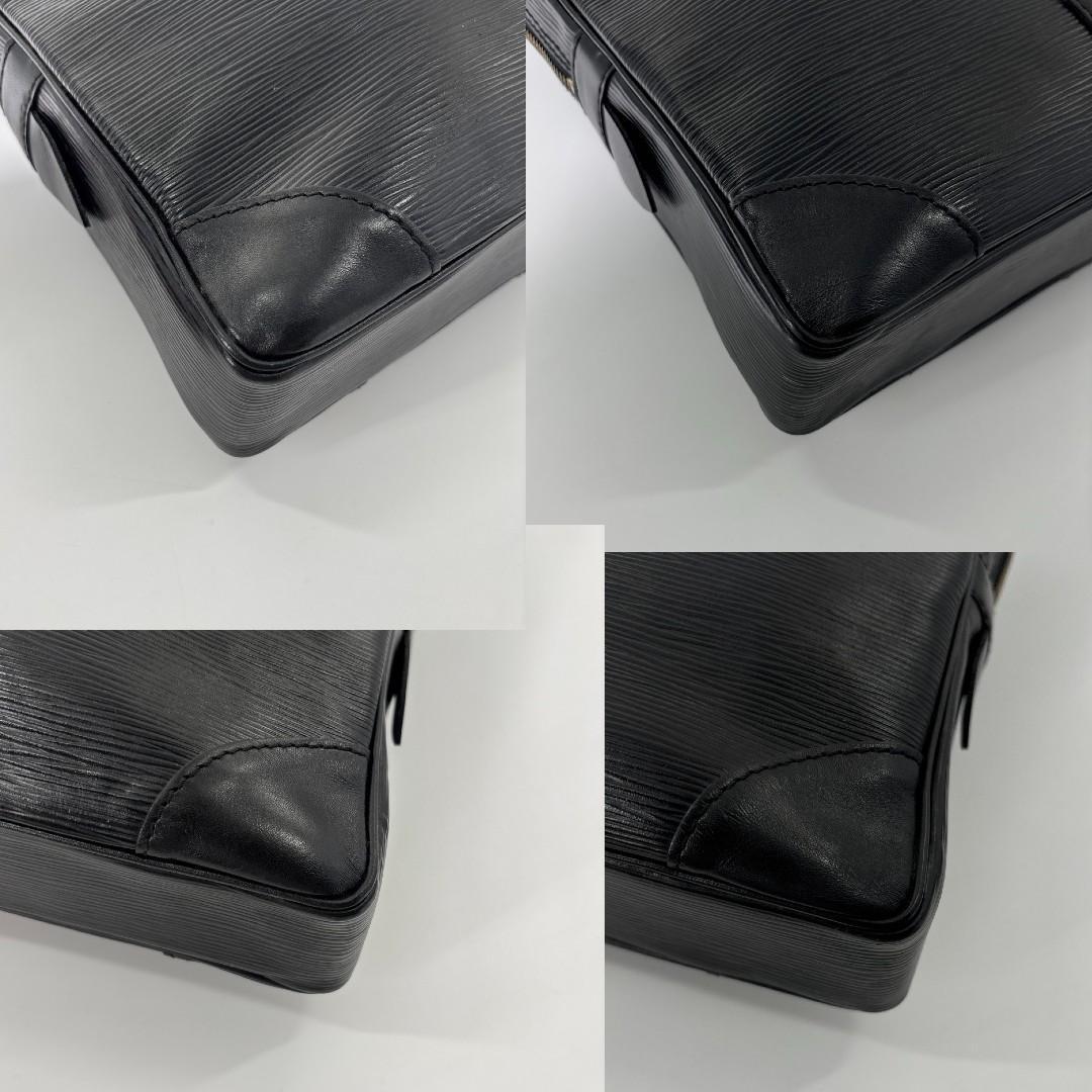 Louis Vuitton Epi Porte Documents Pdv Black Business Bag — view 8