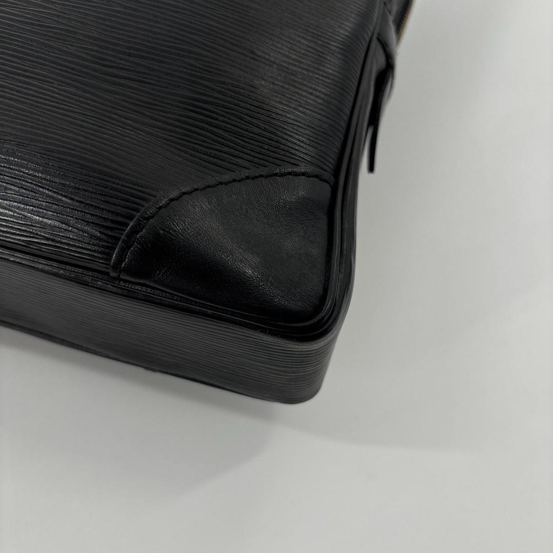 Louis Vuitton Epi Porte Documents Pdv Black Business Bag — view 9