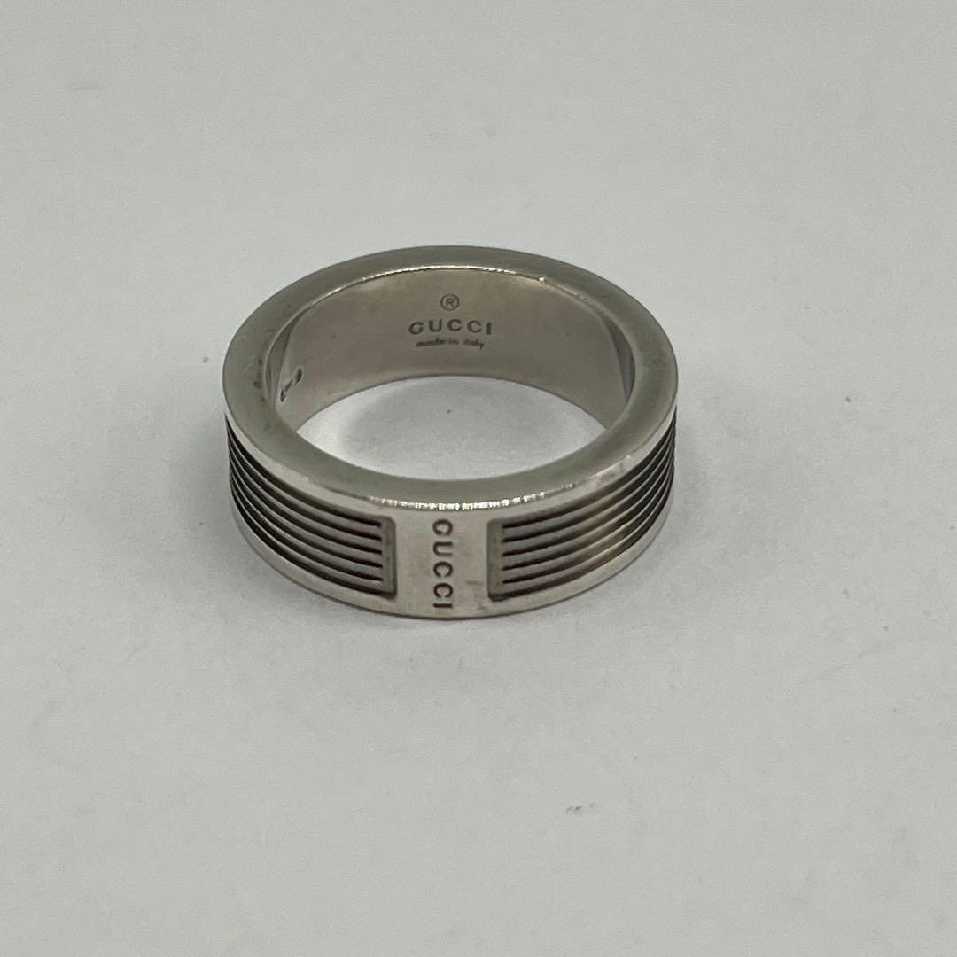 Gucci Stripe Ring Silver — view 2