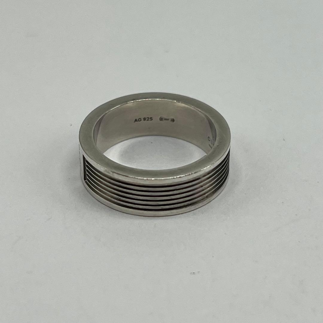 Gucci Stripe Ring Silver — view 3