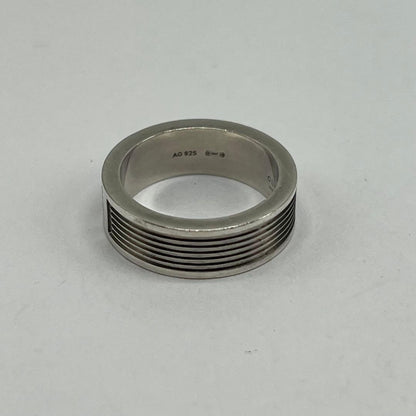 Gucci Stripe Ring Silver — view 3