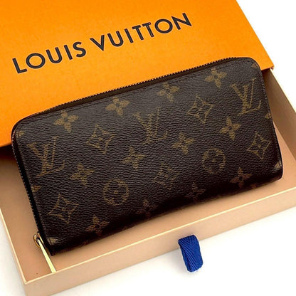 Louis Vuitton Monogram Zippy Wallet Zip Around