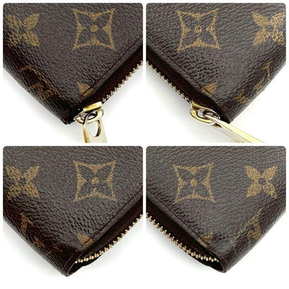 Louis Vuitton Monogram Zippy Wallet Zip Around — view 9
