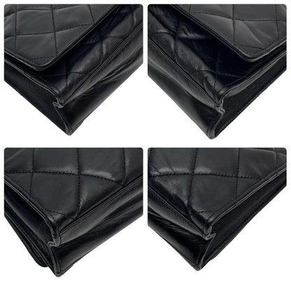 Chanel Quilted Lambskin Circle Logo Chain Shoulder Bag — view 6