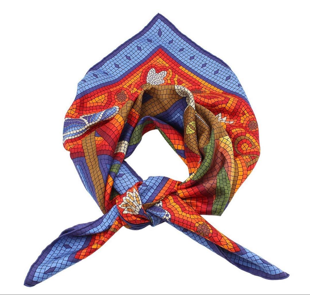 Hermes Carre 90 Scarf CAVE Felem Beware Of Cats