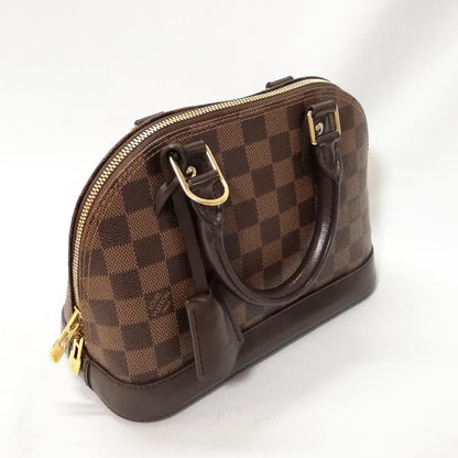 Louis Vuitton Alma BB 2-Way Shoulder Bag Brown