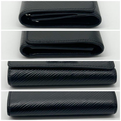 Louis Vuitton IC Portefeuille Twist Compact Epi Black Wallet — view 6