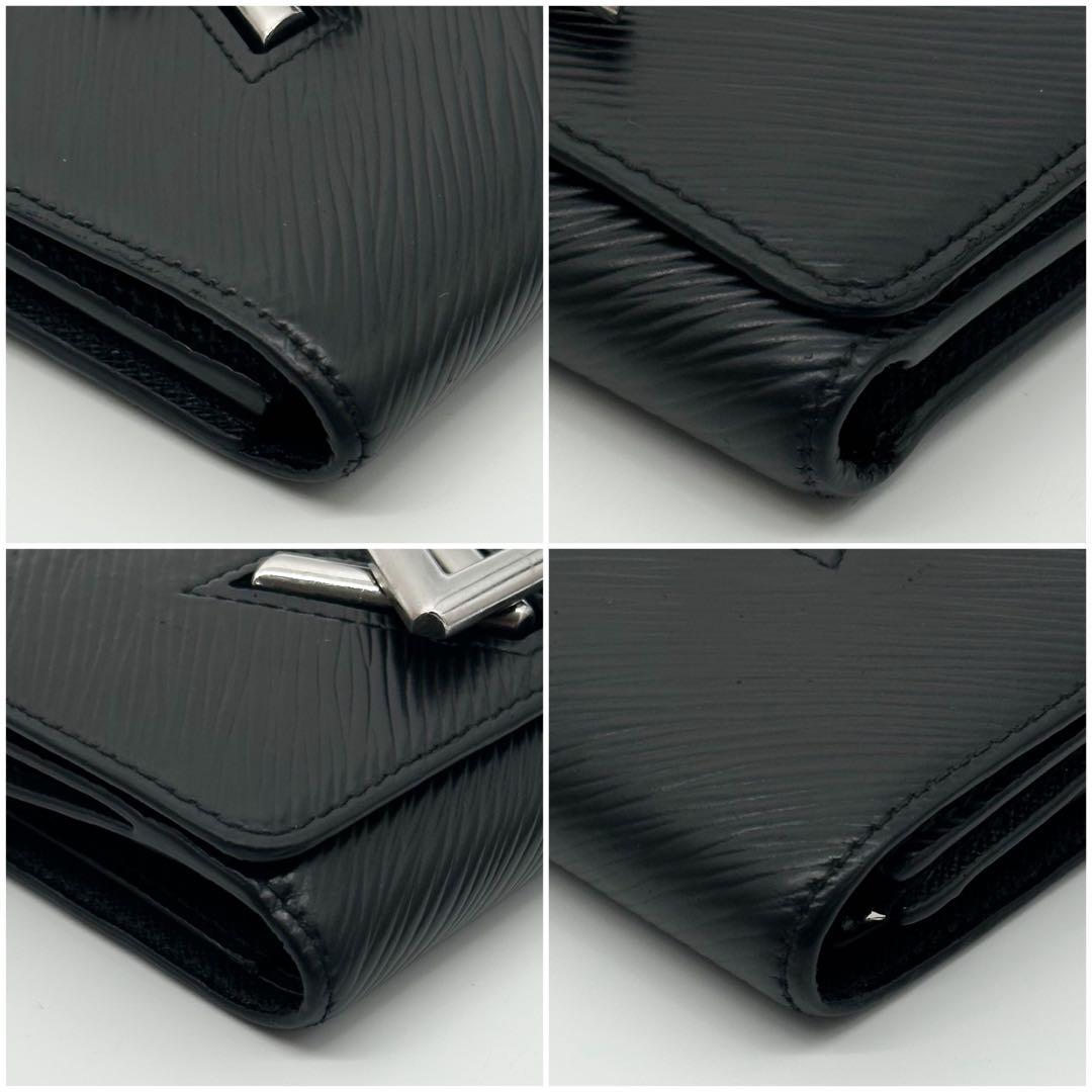 Louis Vuitton IC Portefeuille Twist Compact Epi Black Wallet — view 7
