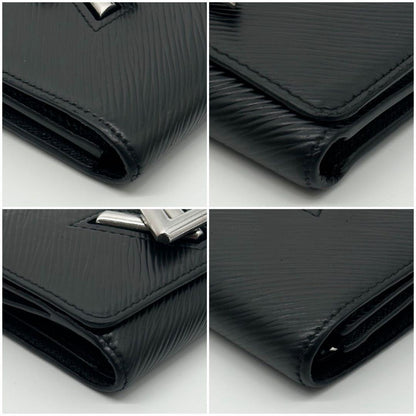 Louis Vuitton IC Portefeuille Twist Compact Epi Black Wallet — view 7