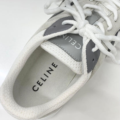 Celine Mesh Suede Logo Sneakers — view 8