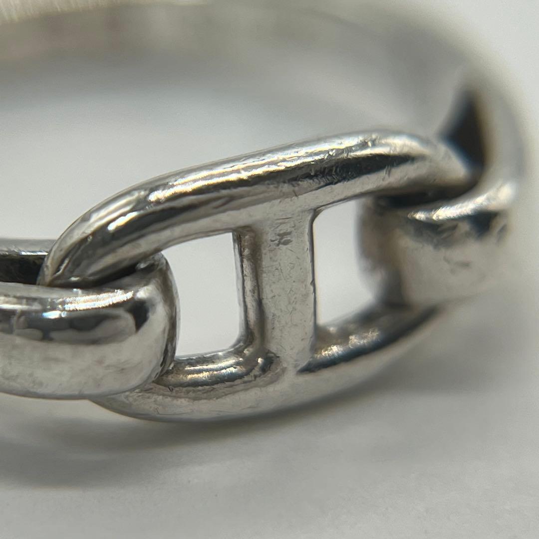 Hermes Chaine D'ancre Ring 50