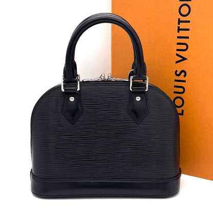 Louis Vuitton Epi Alma BB 2-Way Shoulder Bag Black — view 2