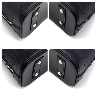 Louis Vuitton Epi Alma BB 2-Way Shoulder Bag Black — view 8