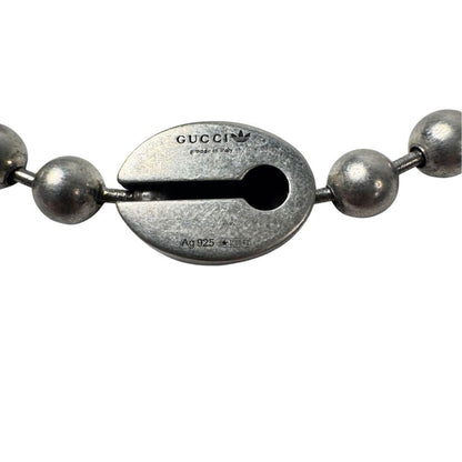 Gucci Adidas Collaboration Trefoil Ball Chain Necklace — view 8