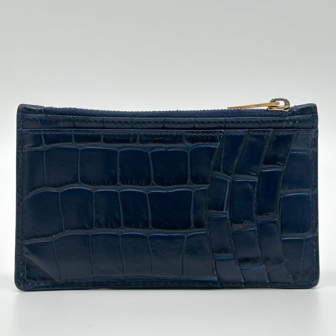 Balenciaga Fragment Case Croco Coin Purse Card Leather — view 3