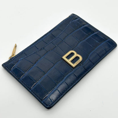 Balenciaga Fragment Case Croco Coin Purse Card Leather — view 4