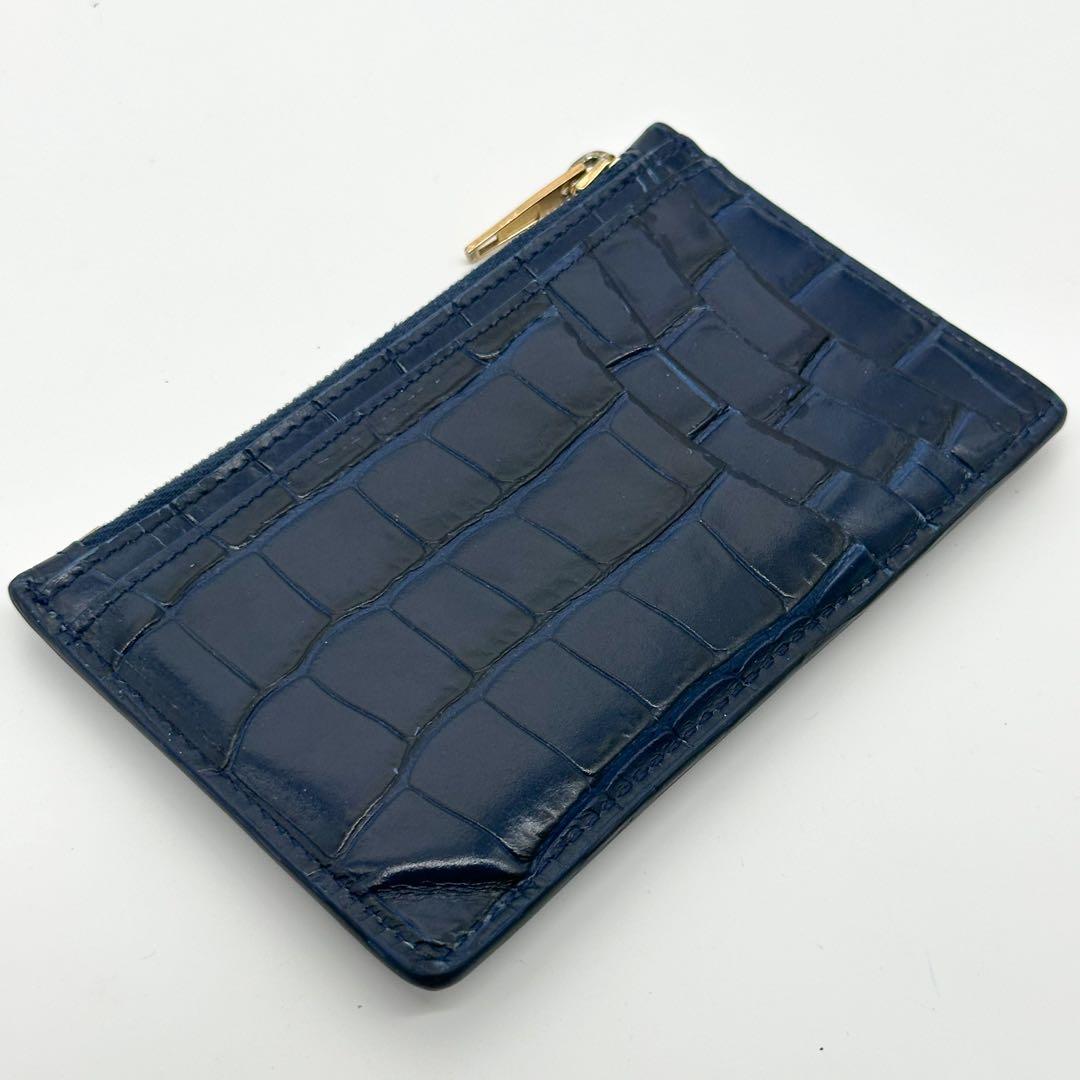 Balenciaga Fragment Case Croco Coin Purse Card Leather — view 5