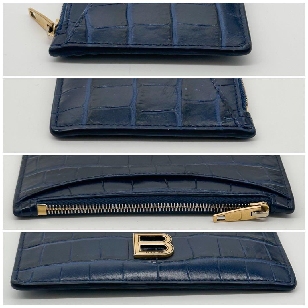 Balenciaga Fragment Case Croco Coin Purse Card Leather — view 6