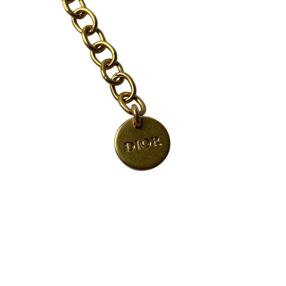 Unused DIOR Petit CD Baroque Pearl Necklace