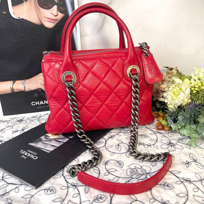 Chanel Quilted 2-Way Chain Shoulder Bag — view 2