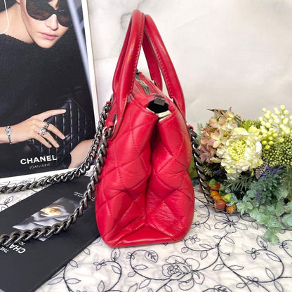 Chanel Quilted 2-Way Chain Shoulder Bag — view 6