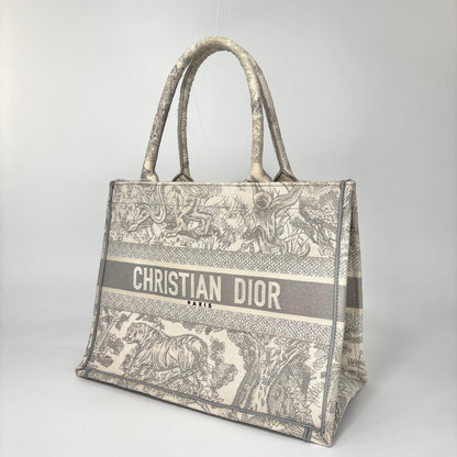 Dior Super Book Tote Bag Medium Toile de Jouy — view 2